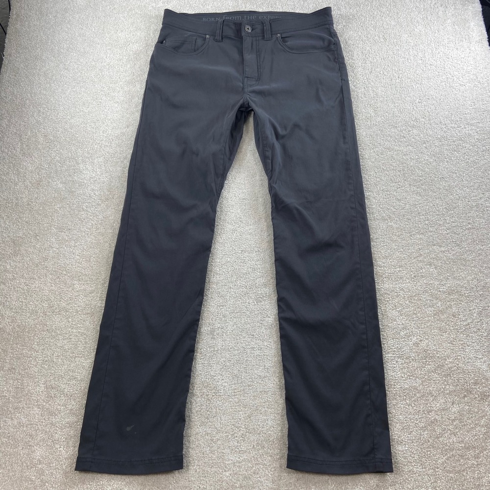 Prana Zion Pants Mens 32x32 (Meas 34x32) Slim Fit Performance Hiking Outdoor